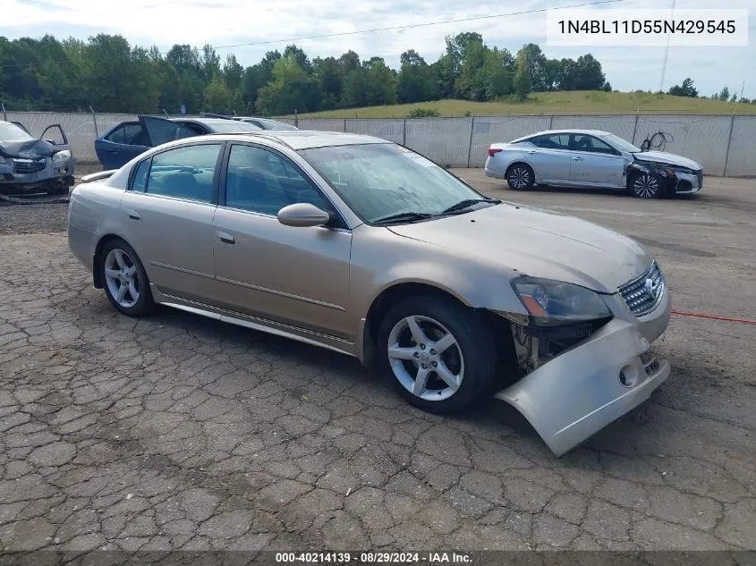 1N4BL11D55N429545 2005 Nissan Altima 3.5 Se