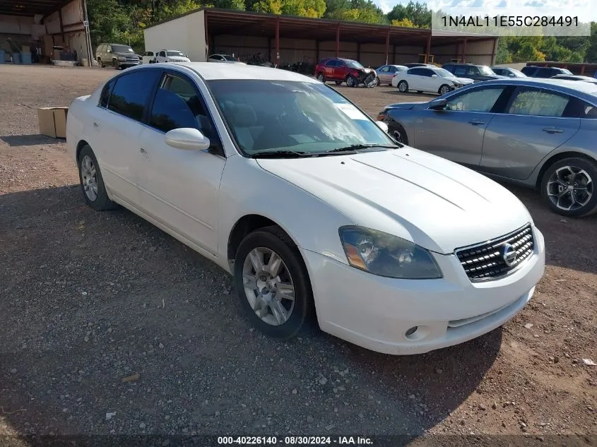 2005 Nissan Altima 2.5 S VIN: 1N4AL11E55C284491 Lot: 40226140