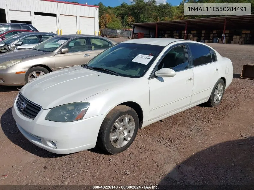 2005 Nissan Altima 2.5 S VIN: 1N4AL11E55C284491 Lot: 40226140