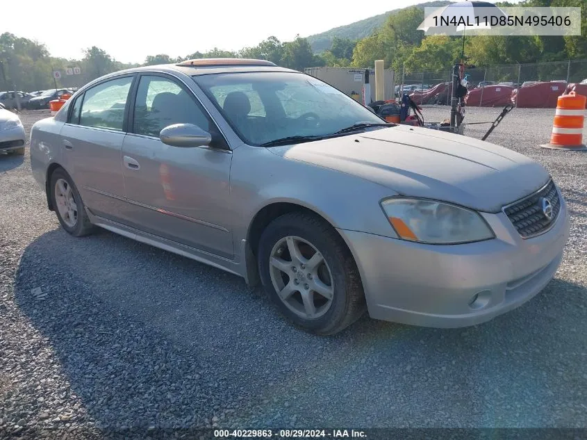 1N4AL11D85N495406 2005 Nissan Altima 2.5 S