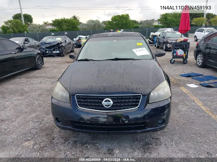 1N4AL11D25N459193 2005 Nissan Altima 2.5 S