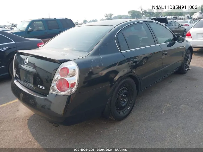 1N4AL11D85N911003 2005 Nissan Altima 2.5 S