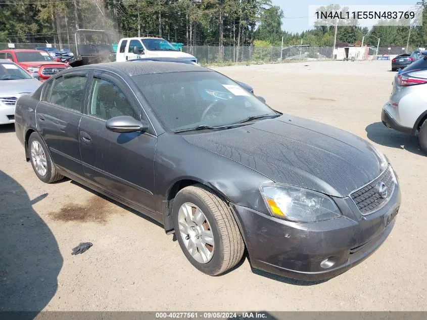 2005 Nissan Altima 2.5 S VIN: 1N4AL11E55N483769 Lot: 40277561