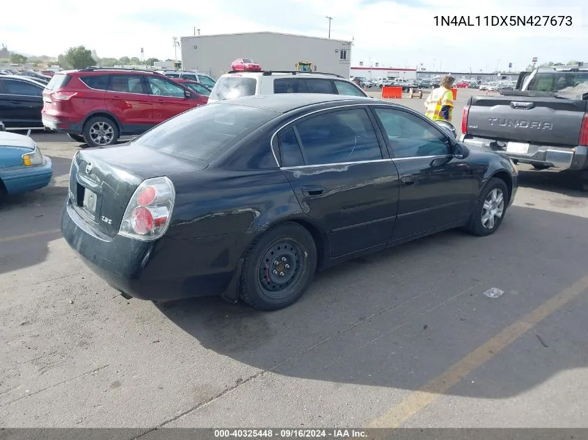 2005 Nissan Altima 2.5 S VIN: 1N4AL11DX5N427673 Lot: 40325448