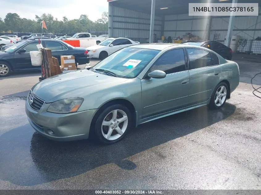 1N4BL11D85C378165 2005 Nissan Altima 3.5 Se