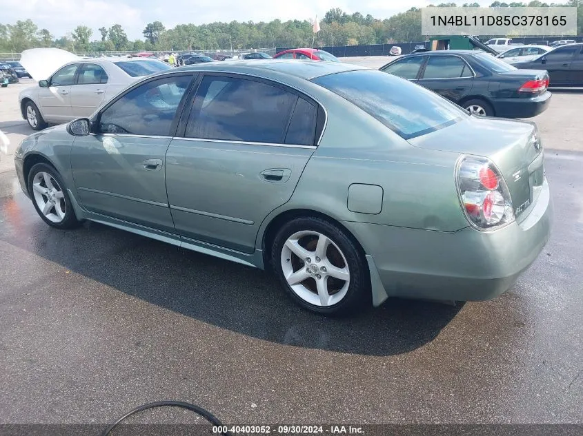 1N4BL11D85C378165 2005 Nissan Altima 3.5 Se