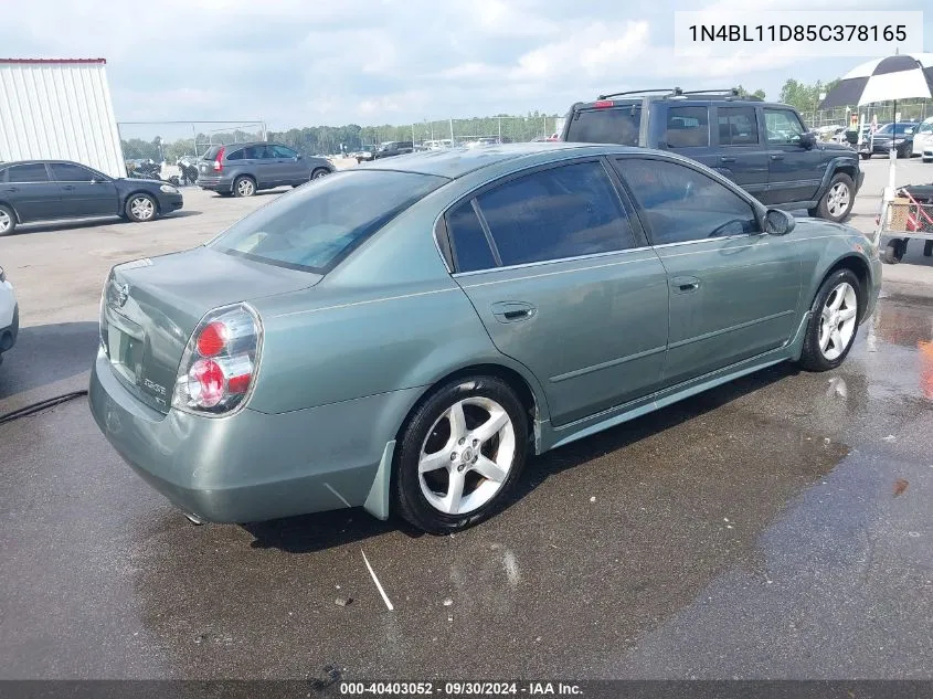 1N4BL11D85C378165 2005 Nissan Altima 3.5 Se