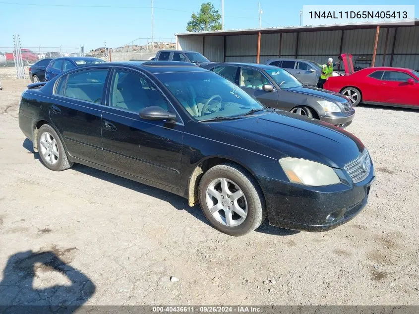 2005 Nissan Altima 2.5 S VIN: 1N4AL11D65N405413 Lot: 40436611