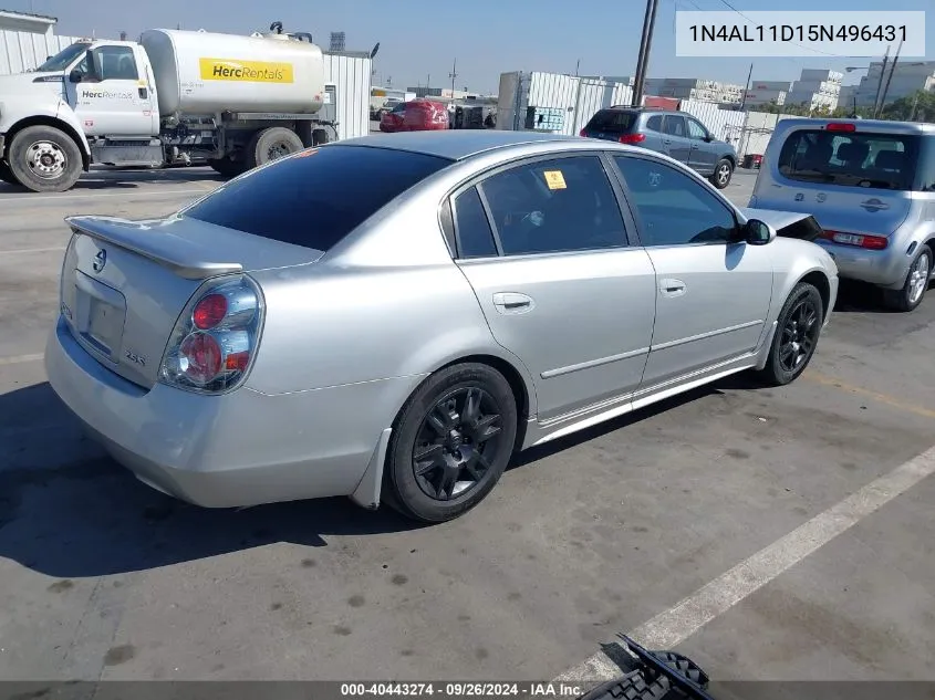 1N4AL11D15N496431 2005 Nissan Altima 2.5 S