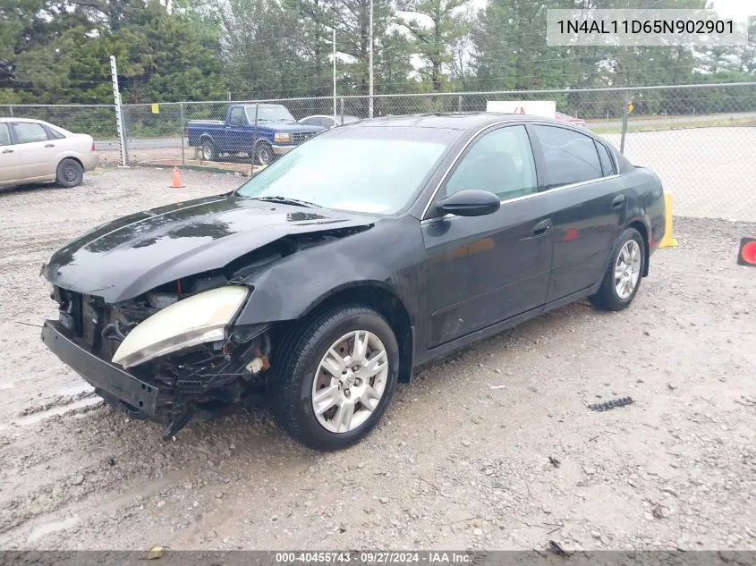 2005 Nissan Altima 2.5 S VIN: 1N4AL11D65N902901 Lot: 40455743