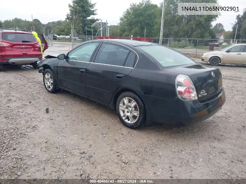 2005 Nissan Altima 2.5 S VIN: 1N4AL11D65N902901 Lot: 40455743