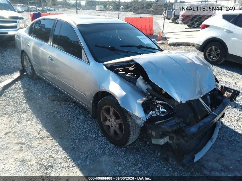 2005 Nissan Altima 2.5 S VIN: 1N4AL11E05N441249 Lot: 40484463