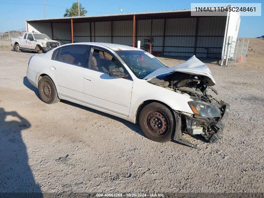 1N4AL11D45C248461 2005 Nissan Altima 2.5 S