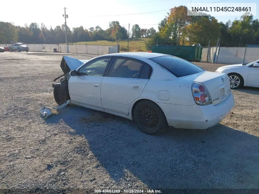 1N4AL11D45C248461 2005 Nissan Altima 2.5 S