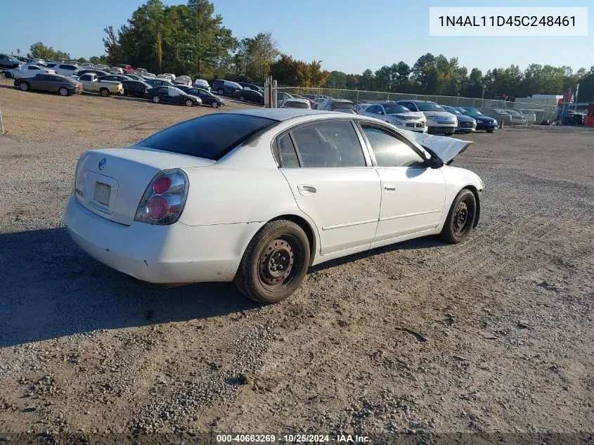 1N4AL11D45C248461 2005 Nissan Altima 2.5 S