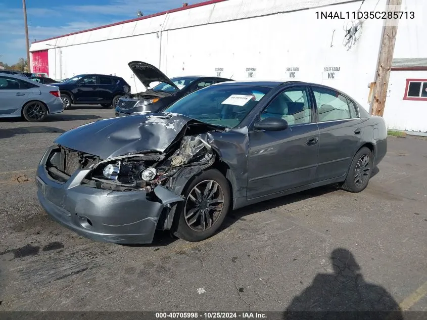 2005 Nissan Altima 2.5 S VIN: 1N4AL11D35C285713 Lot: 40705998