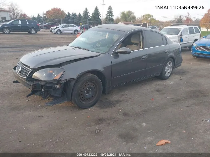 2005 Nissan Altima 2.5 S VIN: 1N4AL11D35N489626 Lot: 40723222