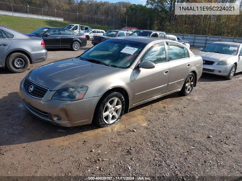 2005 Nissan Altima 2.5 S VIN: 1N4AL11E95C224021 Lot: 40839107