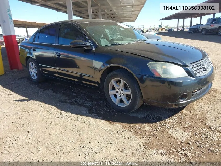 1N4AL11D35C308102 2005 Nissan Altima 2.5 S