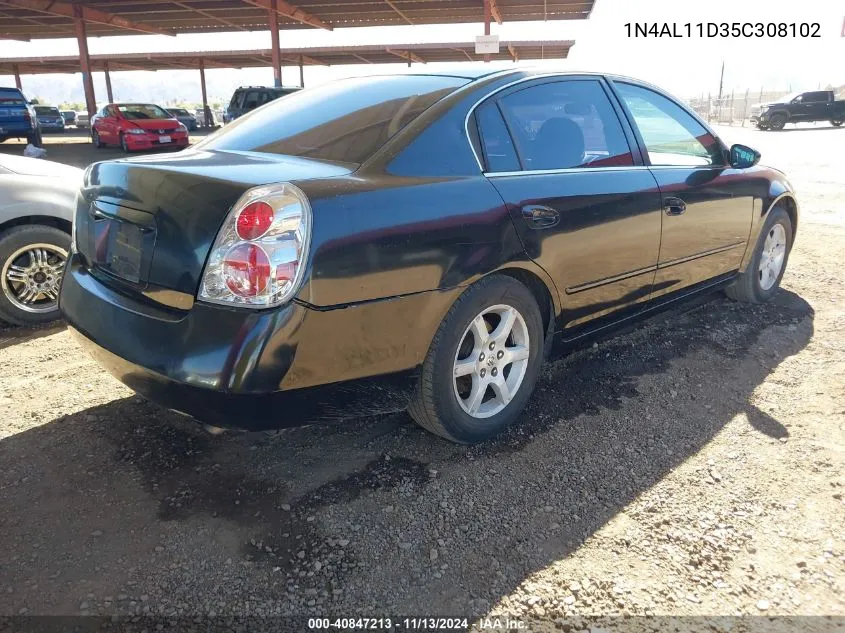 1N4AL11D35C308102 2005 Nissan Altima 2.5 S