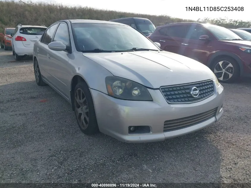 2005 Nissan Altima 3.5 Se-R VIN: 1N4BL11D85C253408 Lot: 40898896