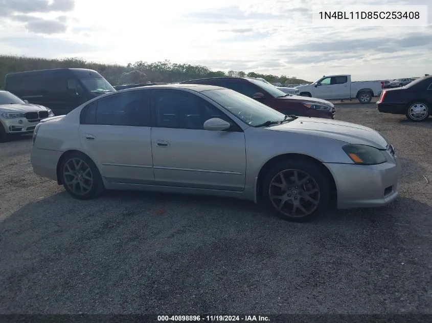 2005 Nissan Altima 3.5 Se-R VIN: 1N4BL11D85C253408 Lot: 40898896