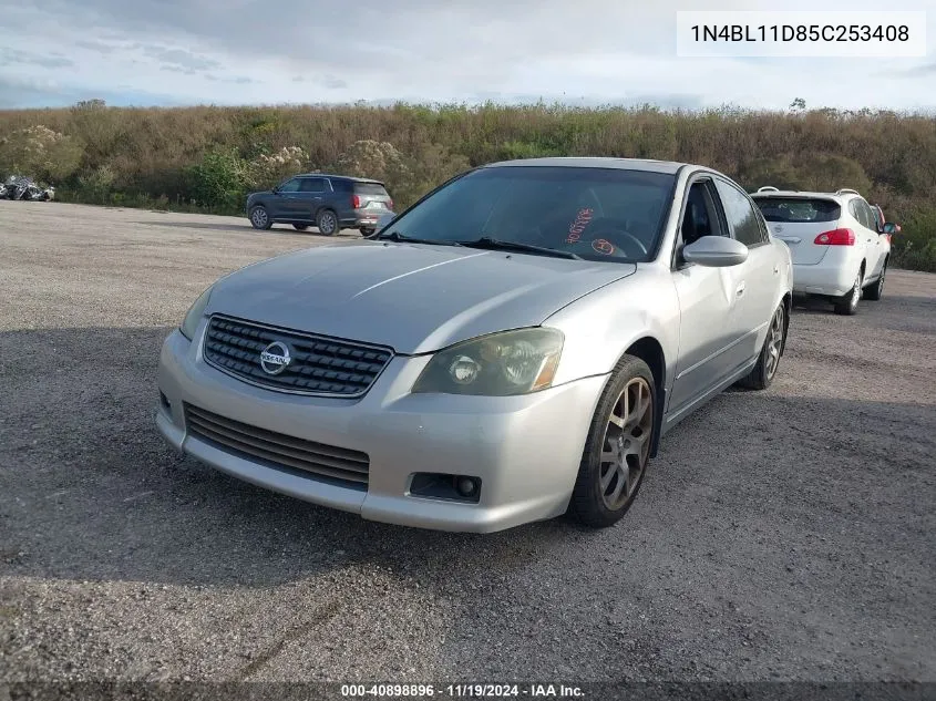 2005 Nissan Altima 3.5 Se-R VIN: 1N4BL11D85C253408 Lot: 40898896