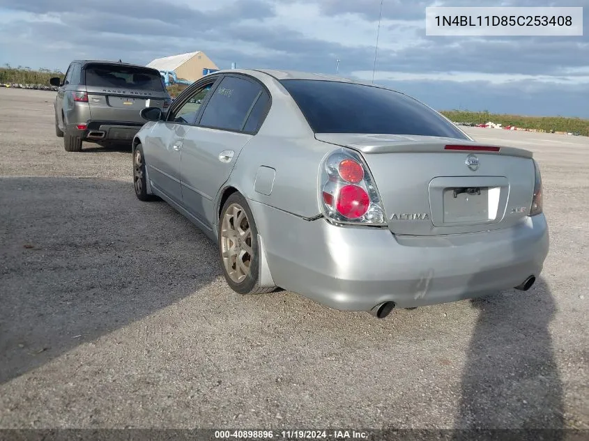 2005 Nissan Altima 3.5 Se-R VIN: 1N4BL11D85C253408 Lot: 40898896