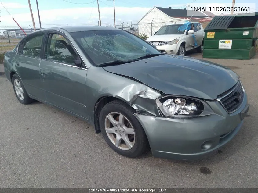 1N4AL11D26C253661 2006 Nissan Altima S/Sl