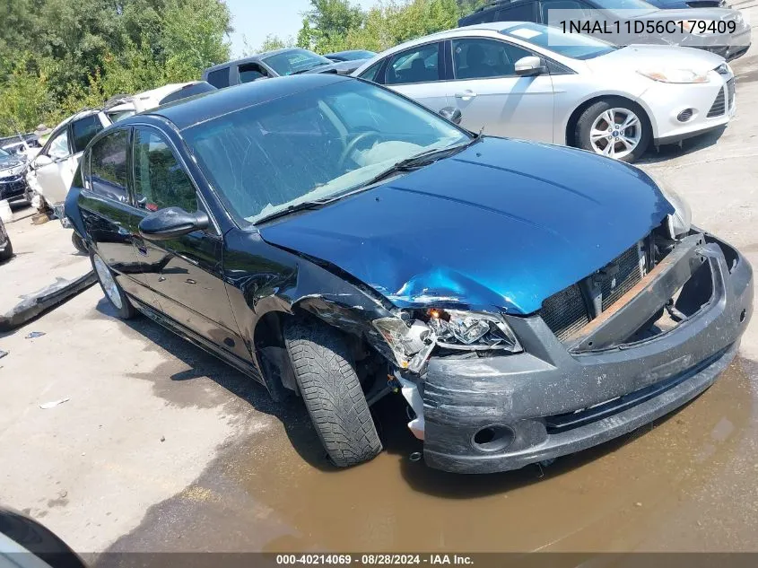 2006 Nissan Altima 2.5 S VIN: 1N4AL11D56C179409 Lot: 40214069