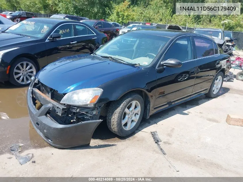 2006 Nissan Altima 2.5 S VIN: 1N4AL11D56C179409 Lot: 40214069