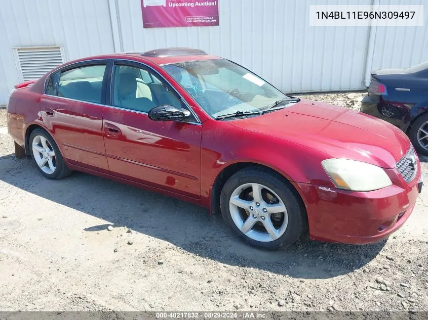 2006 Nissan Altima 3.5 Se VIN: 1N4BL11E96N309497 Lot: 40217832