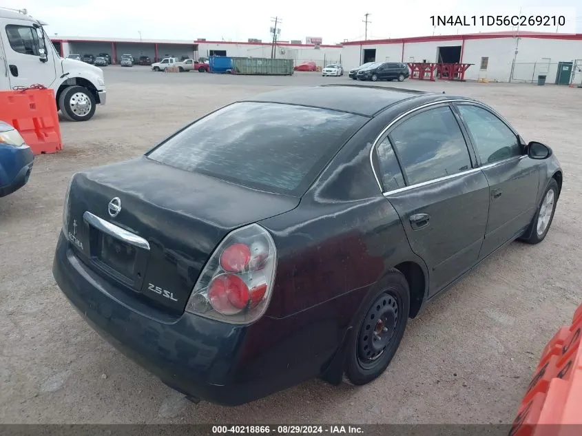 1N4AL11D56C269210 2006 Nissan Altima 2.5 S