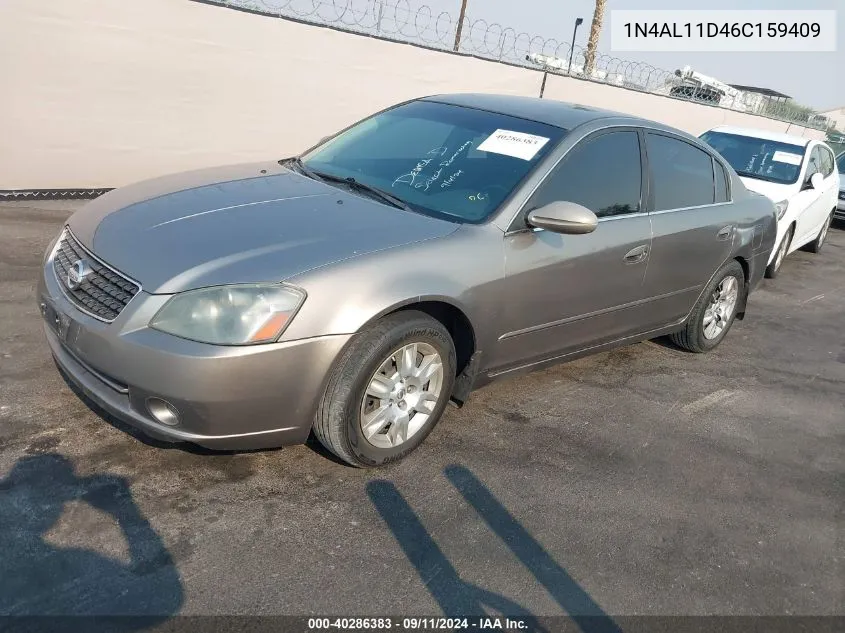 2006 Nissan Altima 2.5 S VIN: 1N4AL11D46C159409 Lot: 40286383