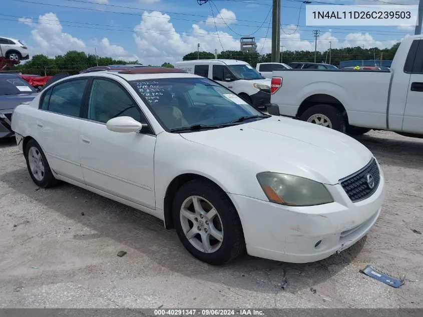 1N4AL11D26C239503 2006 Nissan Altima 2.5 S