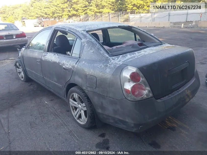 1N4AL11D76C267278 2006 Nissan Altima 2.5 S