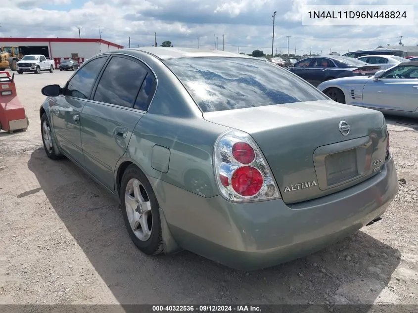 1N4AL11D96N448824 2006 Nissan Altima 2.5 S