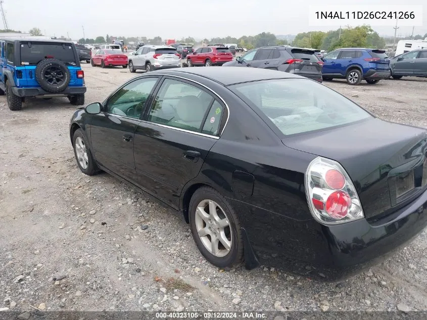 1N4AL11D26C241266 2006 Nissan Altima 2.5 S