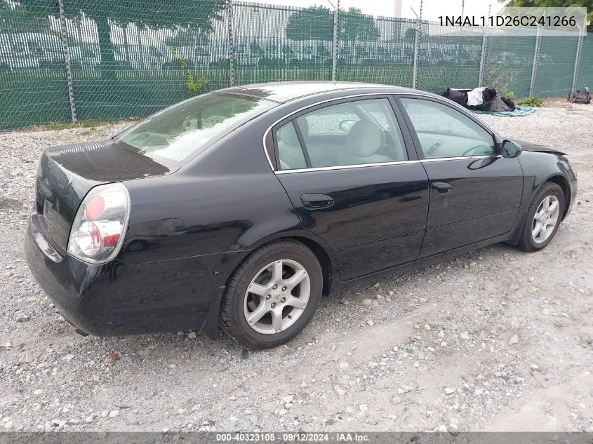 1N4AL11D26C241266 2006 Nissan Altima 2.5 S