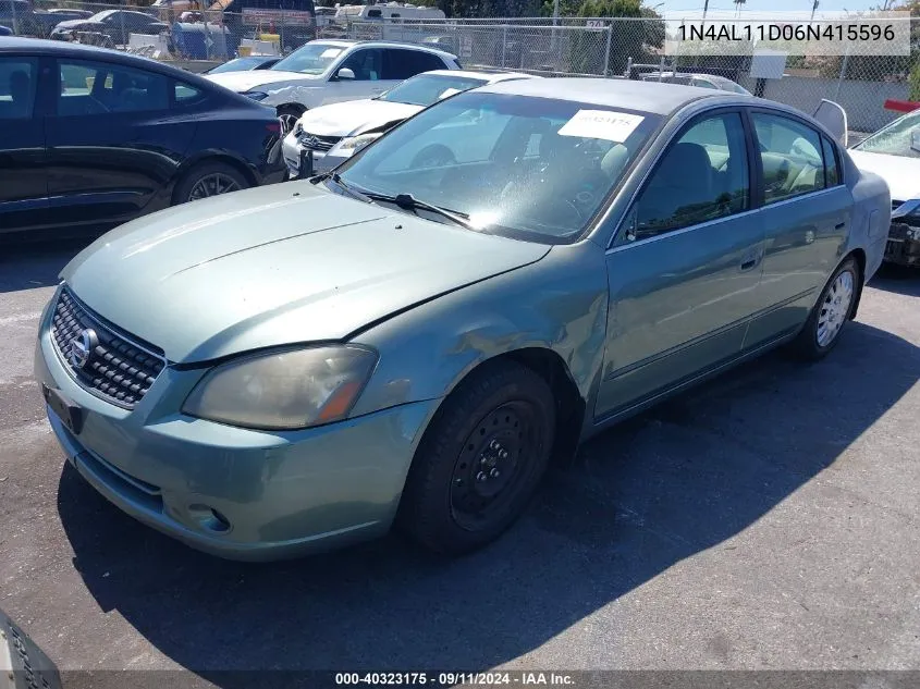 1N4AL11D06N415596 2006 Nissan Altima S/Sl