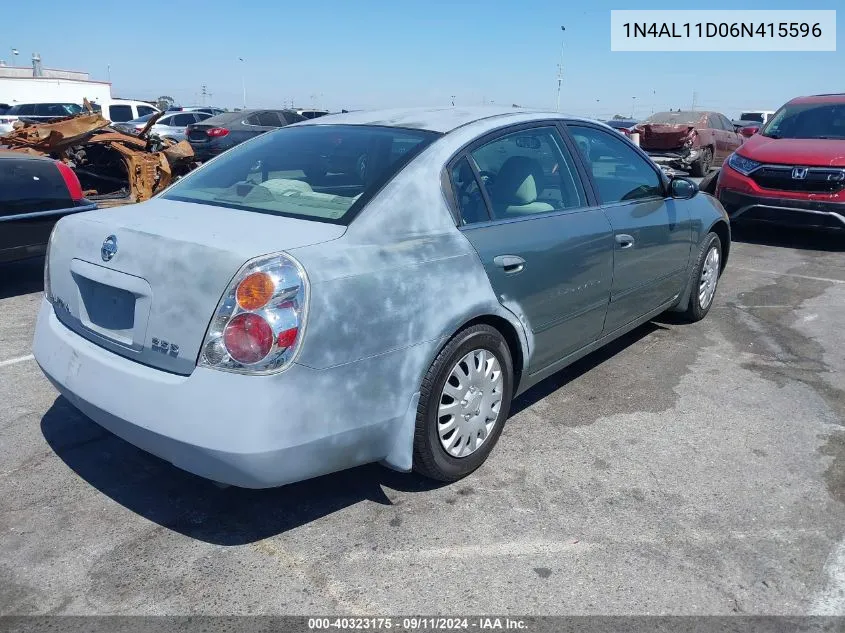 1N4AL11D06N415596 2006 Nissan Altima S/Sl