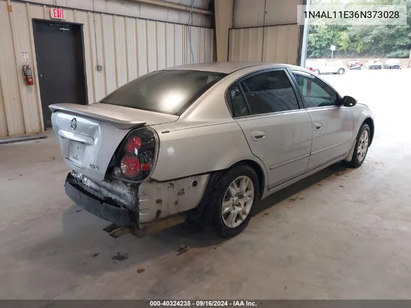 1N4AL11E36N373028 2006 Nissan Altima S/Sl