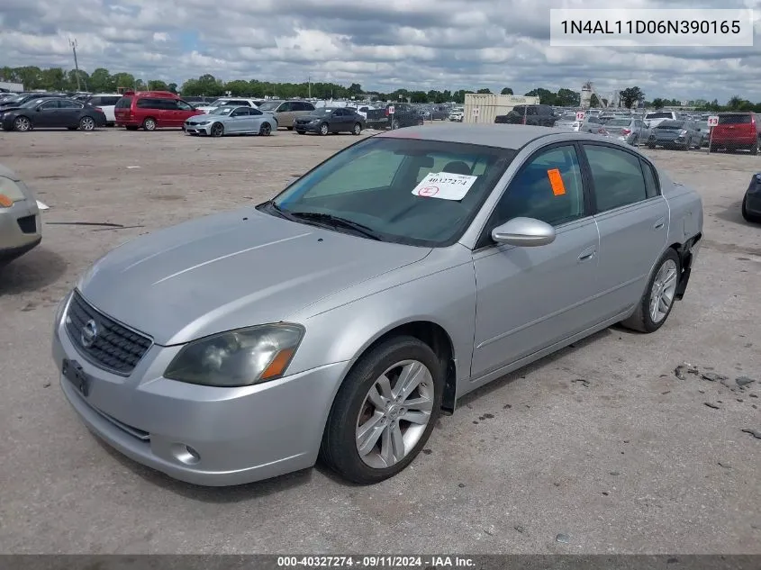 2006 Nissan Altima 2.5 S VIN: 1N4AL11D06N390165 Lot: 40327274