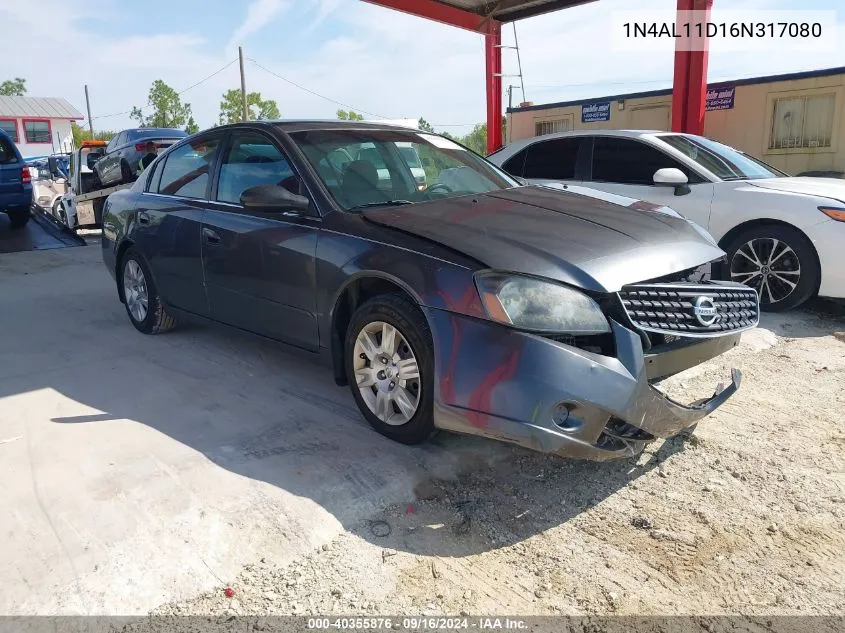 1N4AL11D16N317080 2006 Nissan Altima 2.5 S