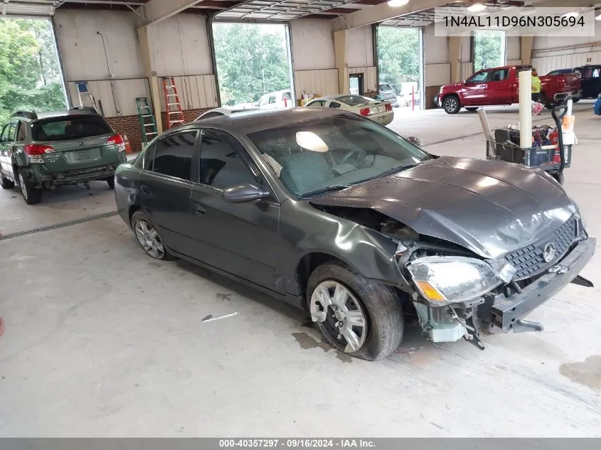 2006 Nissan Altima S/Sl VIN: 1N4AL11D96N305694 Lot: 40357297