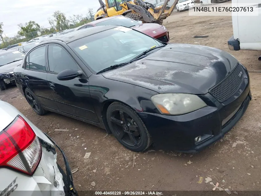 2006 Nissan Altima 3.5 Se-R VIN: 1N4BL11E76C207613 Lot: 40450228