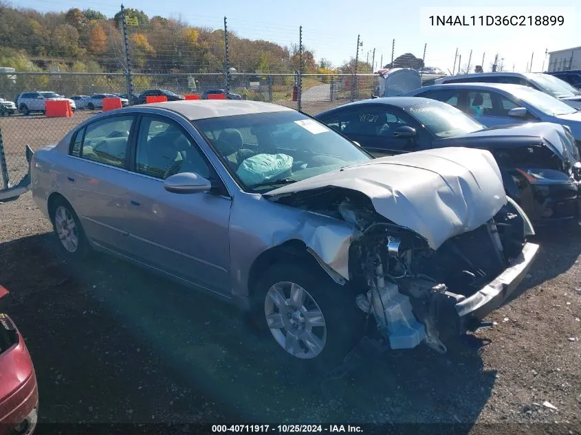 2006 Nissan Altima 2.5 S VIN: 1N4AL11D36C218899 Lot: 40711917