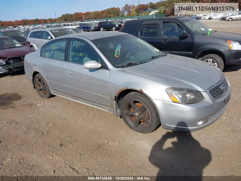 2006 Nissan Altima Se/Sl/Se-R VIN: 1N4BL11D56N312579 Lot: 40720539