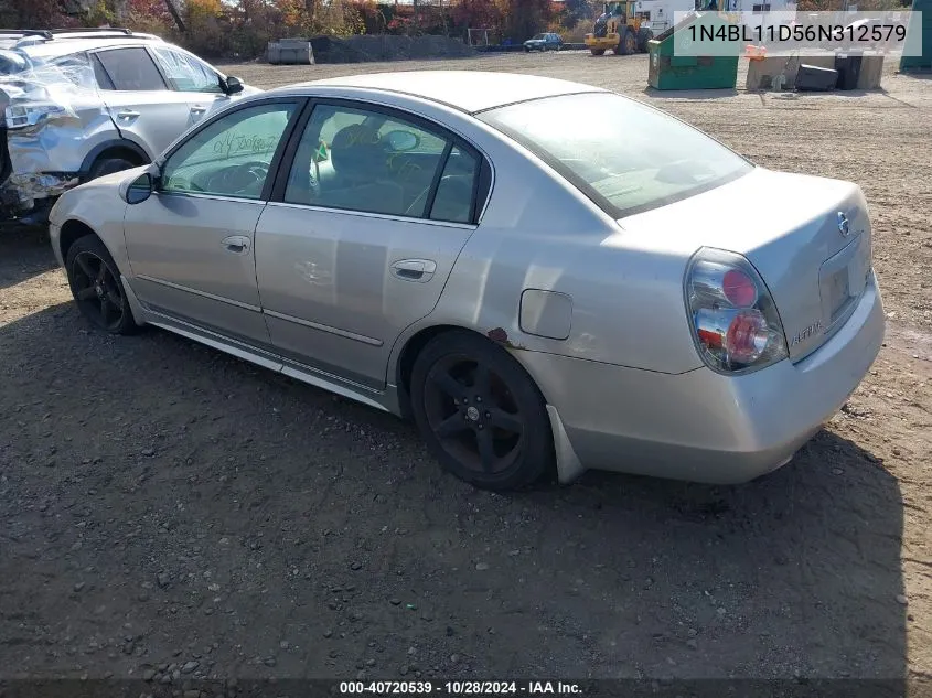 1N4BL11D56N312579 2006 Nissan Altima Se/Sl/Se-R