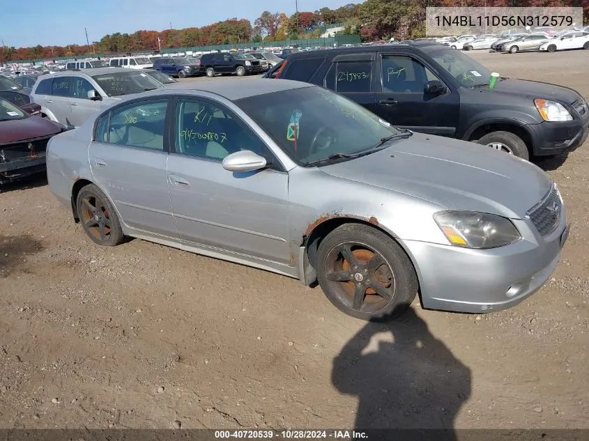 1N4BL11D56N312579 2006 Nissan Altima Se/Sl/Se-R